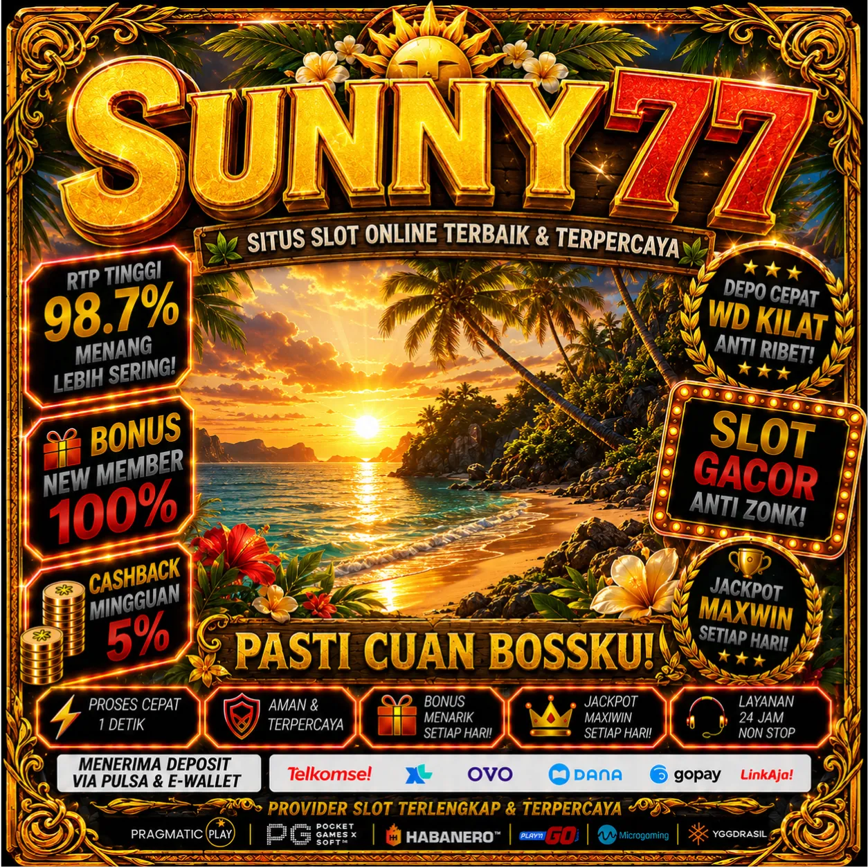 SUNNY77Banner